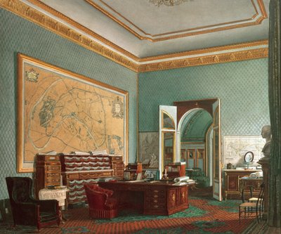 Lo Studio di Napoleone III alle Tuileries, 1862 da Fortune de Fournier